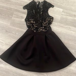 Aline Black Dress